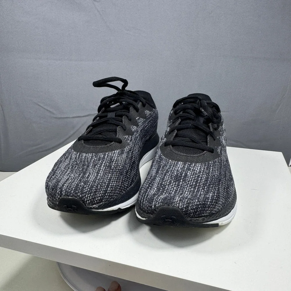 Under Armour Charged Impulse 2 Knit Womens Size 11 Black Running Shoes